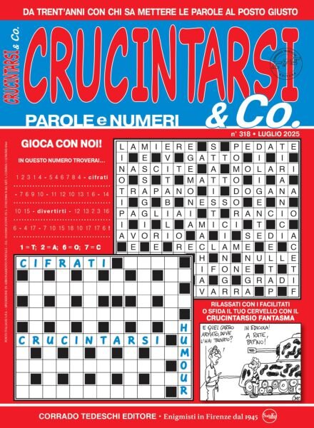 Crucintarsi & Co – Luglio 2025 Cover