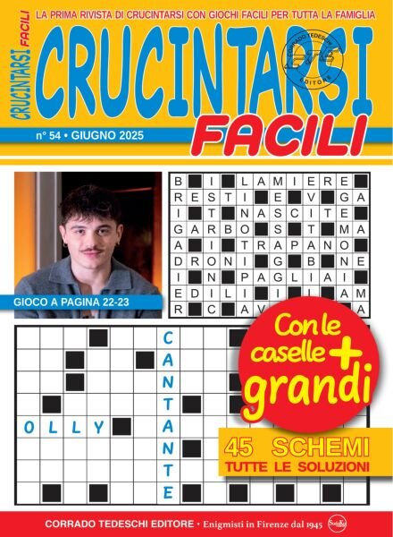 Crucintarsi Facili – Giugno 2025 Cover