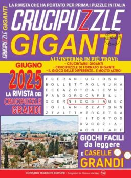 Crucipuzzle Giganti – Giugno 2025