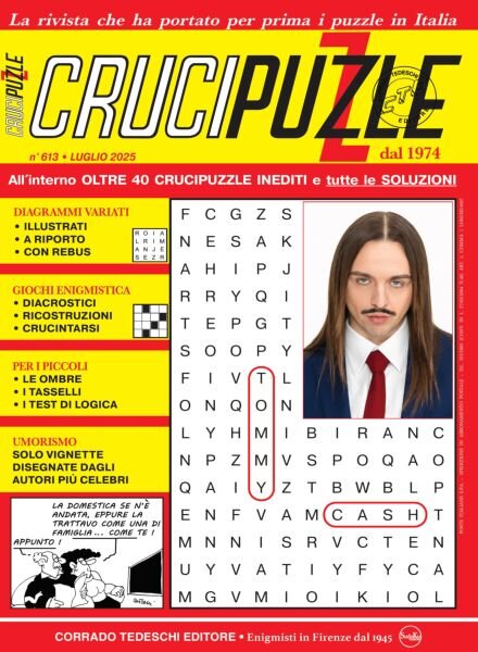 Crucipuzzle – Luglio 2025 Cover
