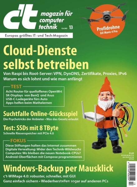 c’t Magazin – 13 Juni 2025 Cover