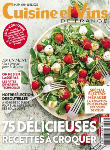 Cuisine et Vins de France – Mai-Juin 2025 Cover
