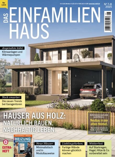 Das Einfamilienhaus – Juli-August 2025 Cover
