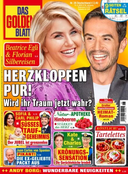 Das Goldene Blatt – 21 Juni 2025 Cover