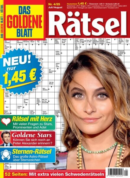 Das Goldene Blatt-Ratsel – Juli-August 2025 Cover