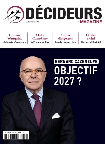 Decideurs Magazine – Juin 2025 Cover