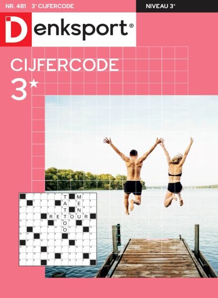 Denksport Cijfercode 3 – 12 Juni 2025 Cover