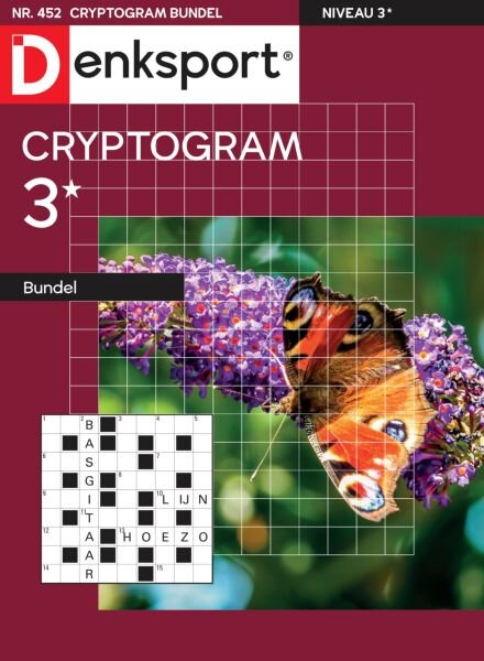 Denksport Cryptogrammen 3 bundel – 22 Mei 2025 Cover