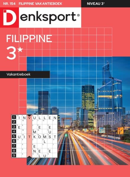Denksport Filippine 3 Vakantieboek – 29 Mei 2025 Cover