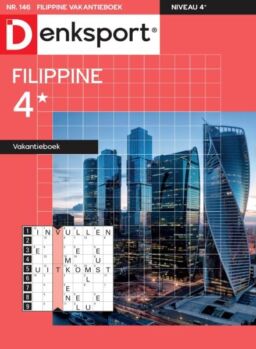 Denksport Filippine 4 Vakantieboek – 26 Juni 2025