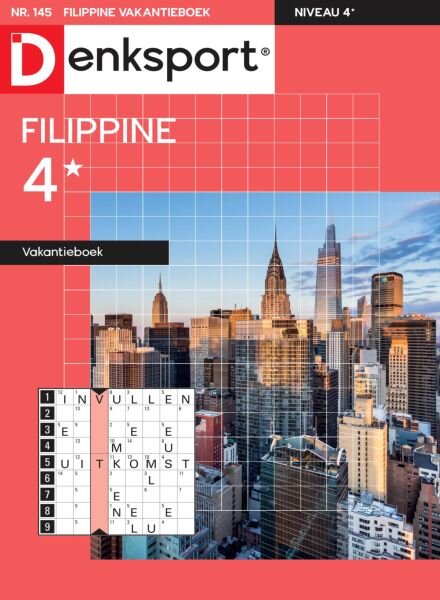Denksport Filippine 4 Vakantieboek – 29 Mei 2025 Cover