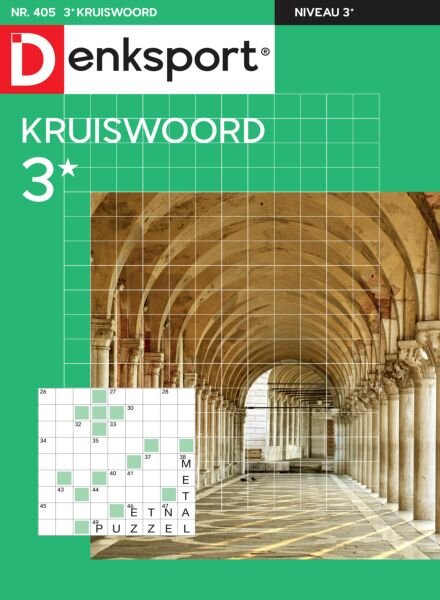 Denksport Kruiswoord 3 – 12 Juni 2025 Cover