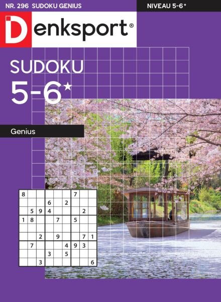 Denksport Sudoku 5-6 genius – 12 Juni 2025 Cover