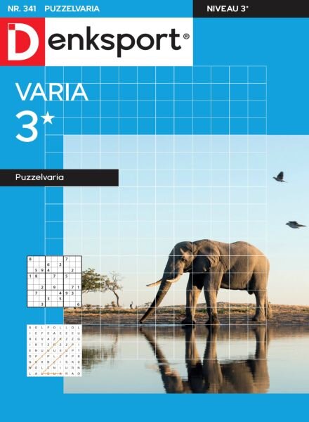 Denksport Varia 3 Puzzelvaria – 5 Juni 2025 Cover