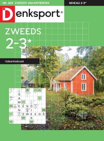 Denksport Zweeds 2-3 vakantieboek – 22 Mei 2025 Cover