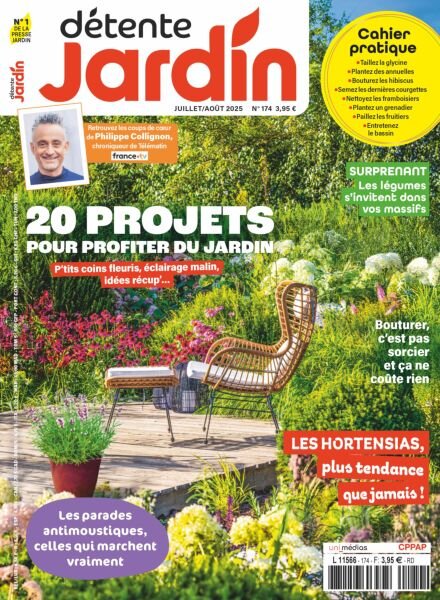 Detente Jardin – Juillet-Aout 2025 Cover