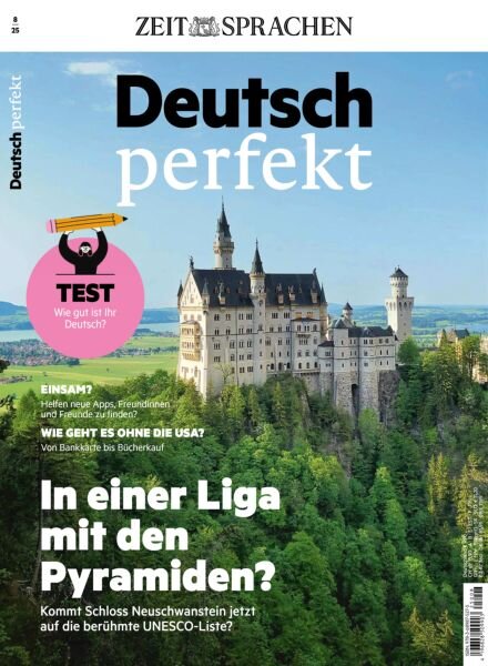 Deutsch Perfekt – N 8 2025 Cover