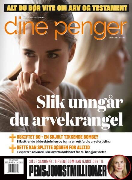 Dine Penger – Juni 2025 Cover