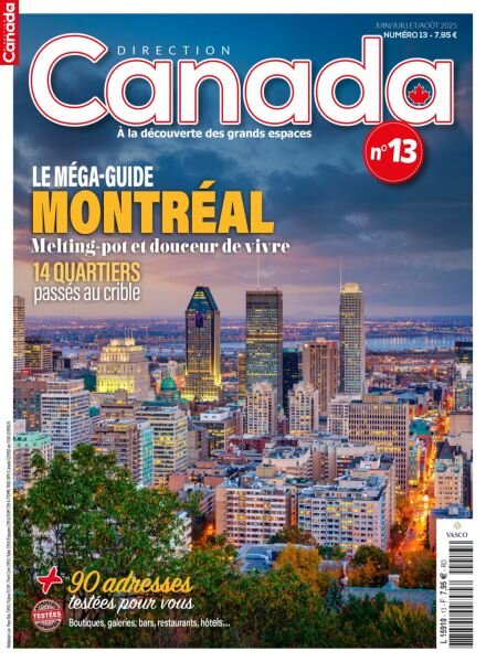 Direction Canada – Juin-Juillet-Aout 2025 Cover