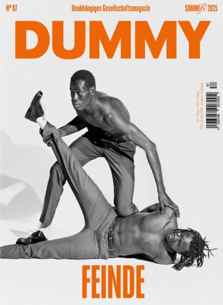Dummy – Sommer 2025 Cover