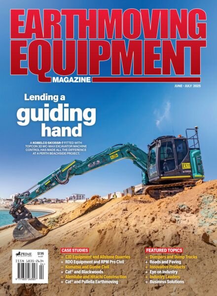 Earthmoving Equipment – June-July 2025 Cover