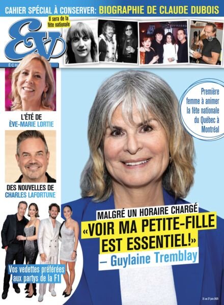 echos Vedettes – 21 Juin 2025 Cover