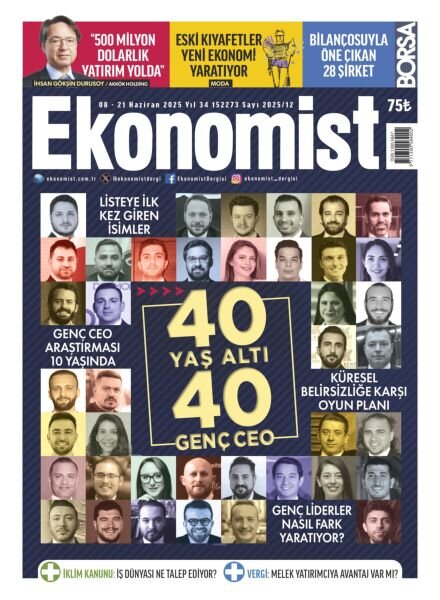 Ekonomist Turkiye – 5 Haziran 2025 Cover