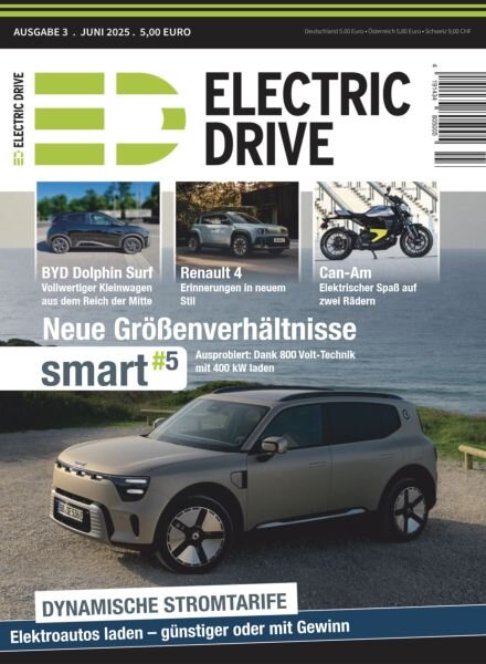 Electric Drive – Juni-Juli 2025 Cover