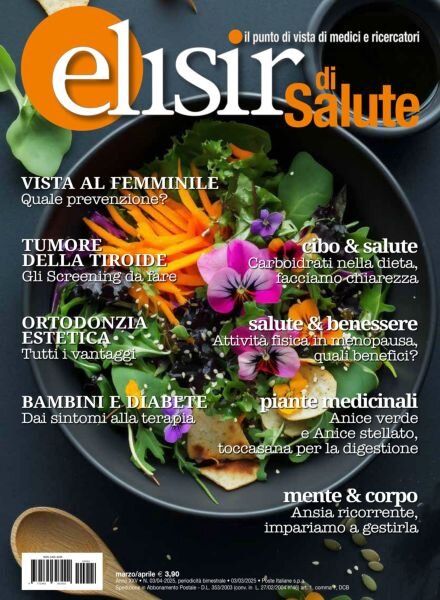 Elisir di Salute – Marzo-Aprile 2025 Cover