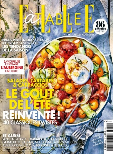 Elle a Table – Juillet-Aout 2025 Cover
