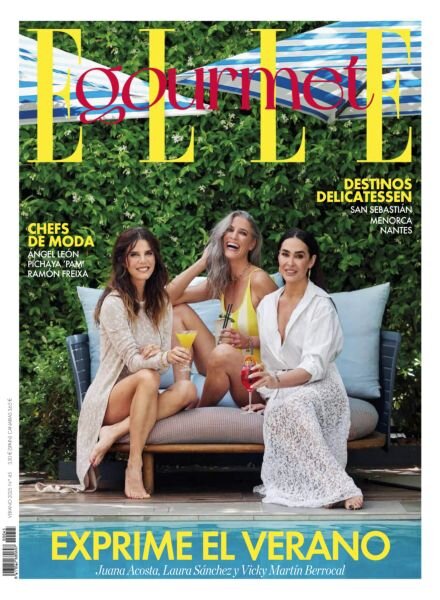 Elle Gourmet Espana – Julio 2025 Cover