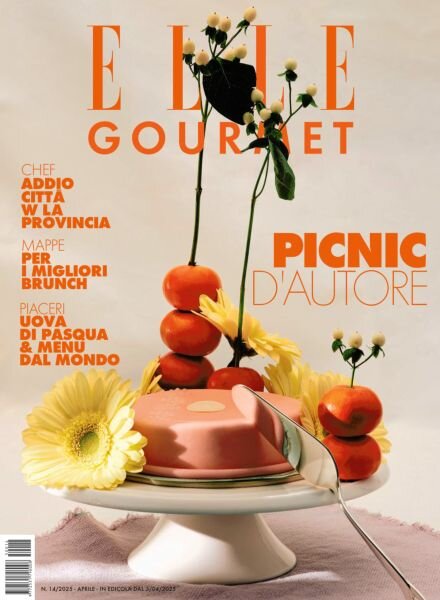 Elle Gourmet Italia – Aprile 2025 Cover