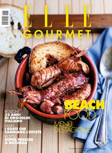 Elle Gourmet Italia – Luglio 2025 Cover
