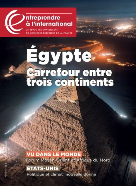 Entreprendre a l’international – Juillet-Aout 2025 Cover