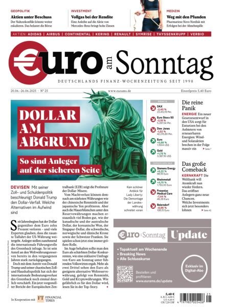 Euro am Sonntag – 20 Juni 2025 Cover
