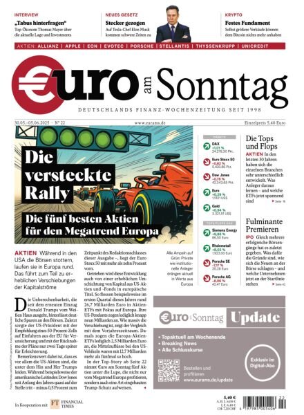 Euro am Sonntag – 30 Mai 2025 Cover