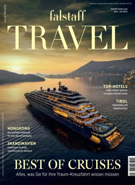 Falstaff Travel – Juni-Juli 2025 Cover