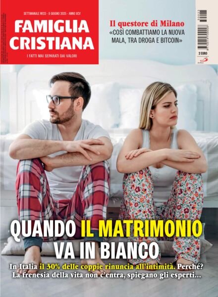 Famiglia Cristiana – 8 Giugno 2025 Cover