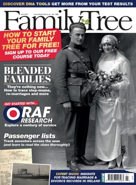 Family Tree UK – July 2025 Cover
