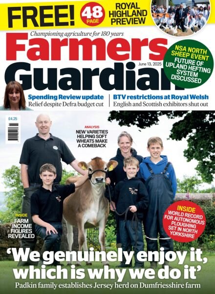 Farmers Guardian – 13 June 2025 Cover