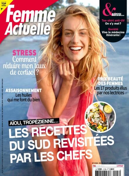 Femme Actuelle – 21 Juin 2025 Cover