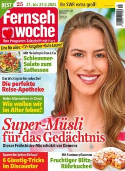 Fernsehwoche – 13 Juni 2025