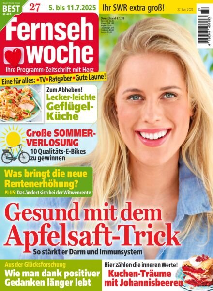 Fernsehwoche – 27 Juni 2025 Cover