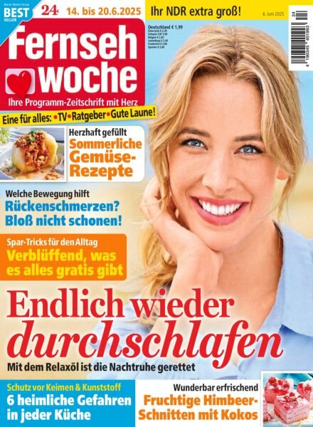Fernsehwoche – 6 Juni 2025 Cover