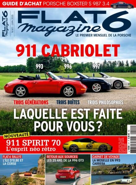 Flat 6 Magazine – Juin 2025 Cover