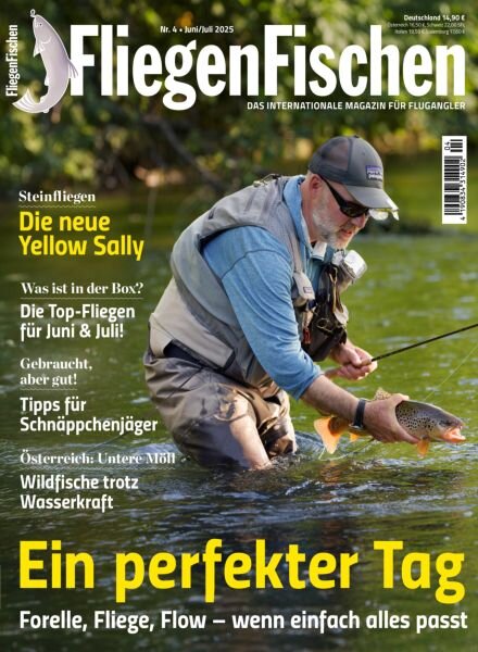 FliegenFischen – Juni 2025 Cover