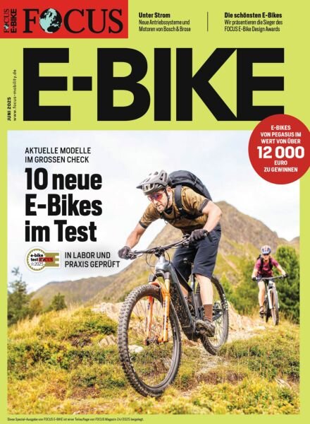 Focus E-Bike Spezial – Juni 2025 Cover