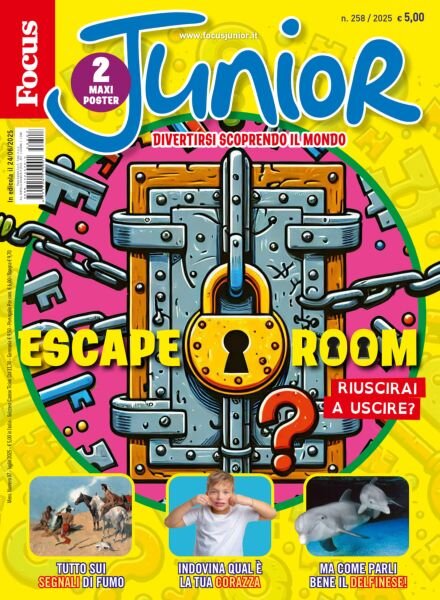 Focus Junior – Luglio 2025 Cover