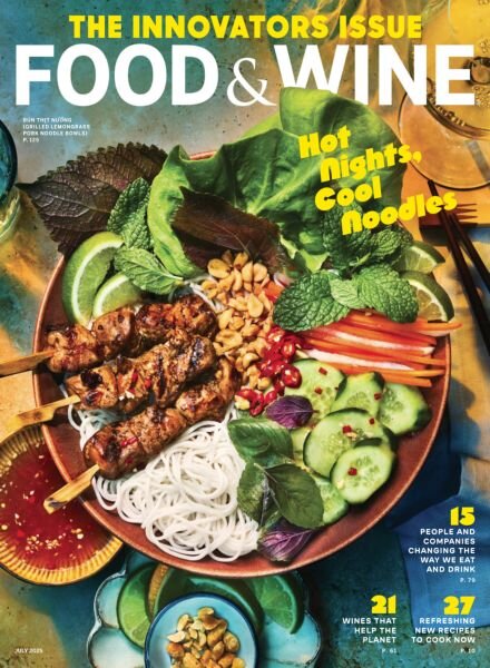 Food & Wine USA – July 2025 Cover