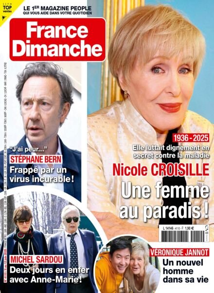 France Dimanche – 6 Juin 2025 Cover